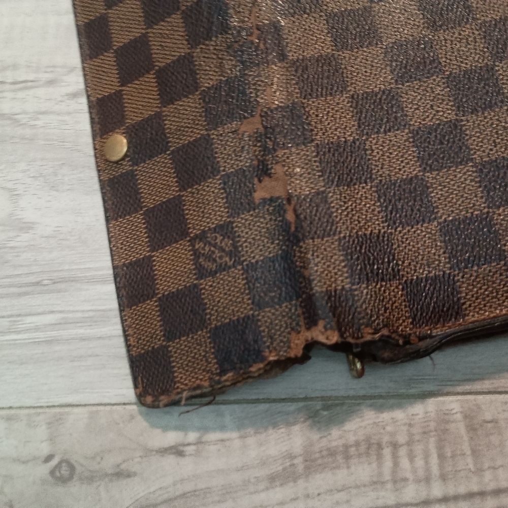 Louis Vuitton Portefeuille Sarah Long Bifold Damier Wallet Checkerboar - Picture 8 of 13